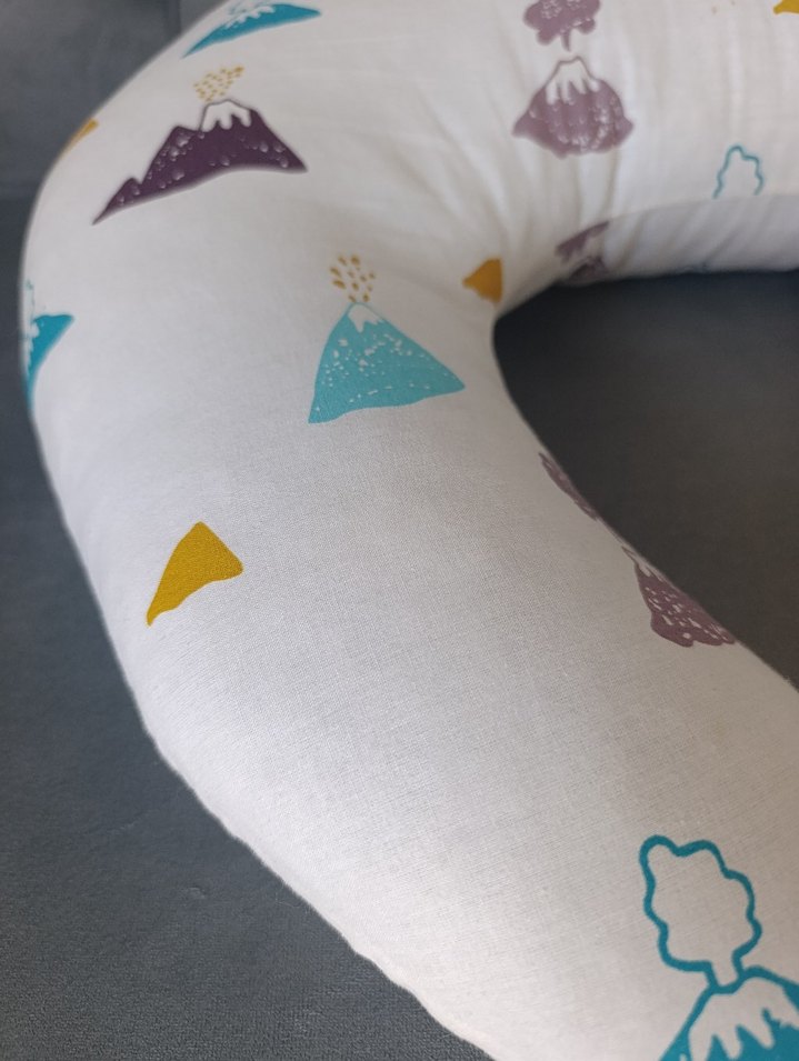 Desenli Emzirme ve Hamilelik Yastığı - Görsel 3