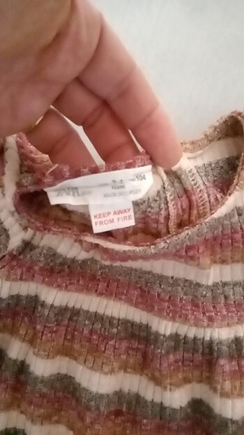 24-36 Ay Beden Zara Kışlık Elbise 