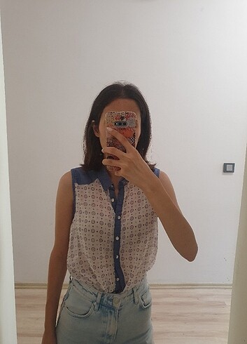 Tül bluz