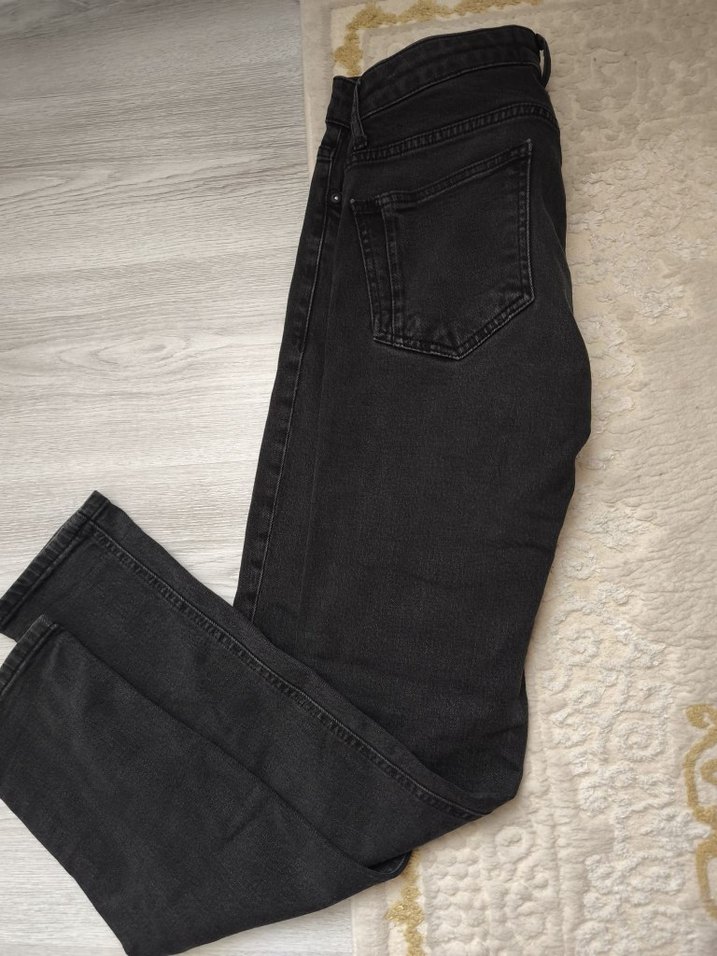 Gri Erkek Denim Pantolon - Görsel 3