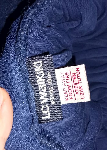 Kız Çocuk Lacivert Denim Fırfırlı Etek - Görsel 2