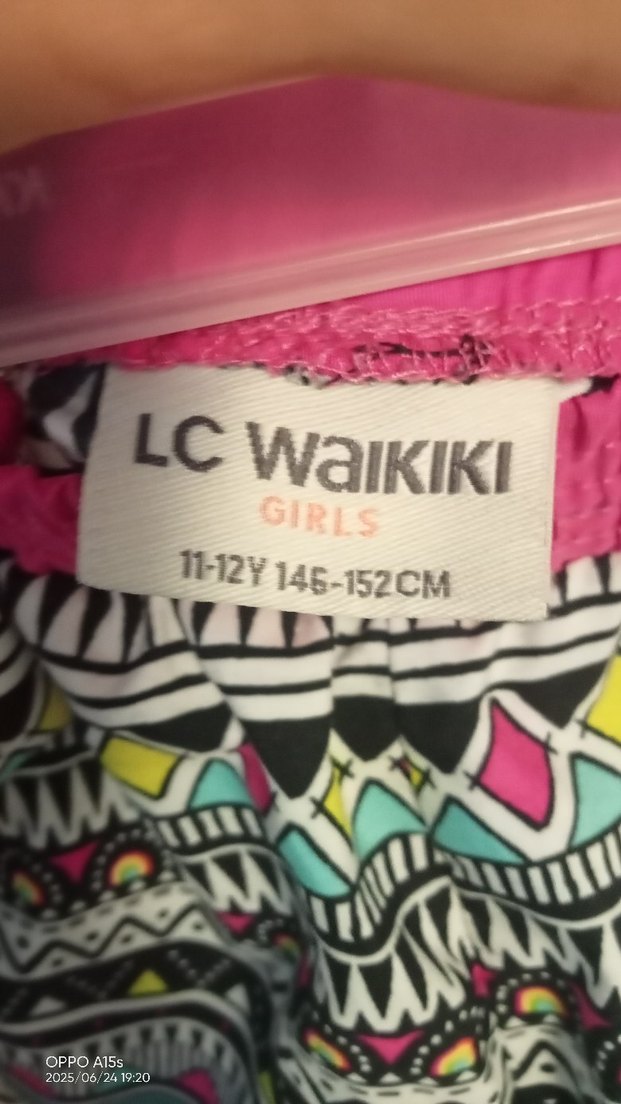 Renkli Desenli Mini Şort - Görsel 2