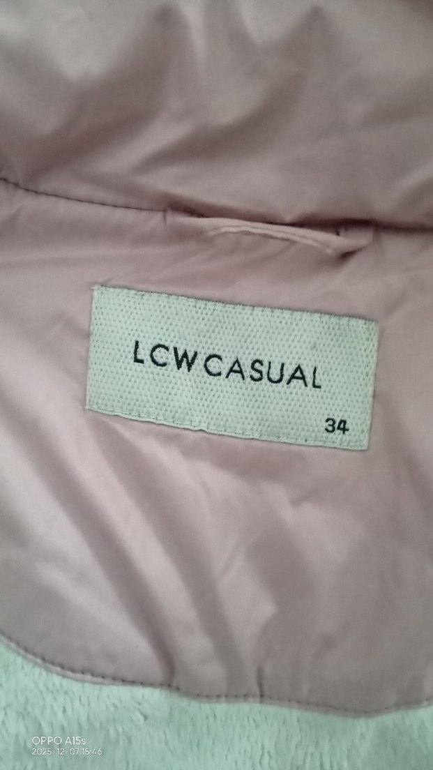 Pembe Kapüşonlu Kadın Şişme Yelek - Görsel 2