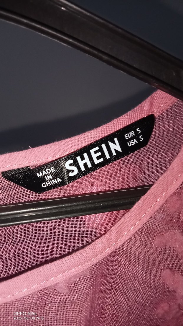 Pembe Nakışlı Bohem Uzun Kollu Bluz - Görsel 2