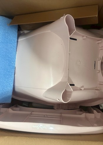 Babyjem Bebek Mama Sandalyesi pembe - Görsel 3