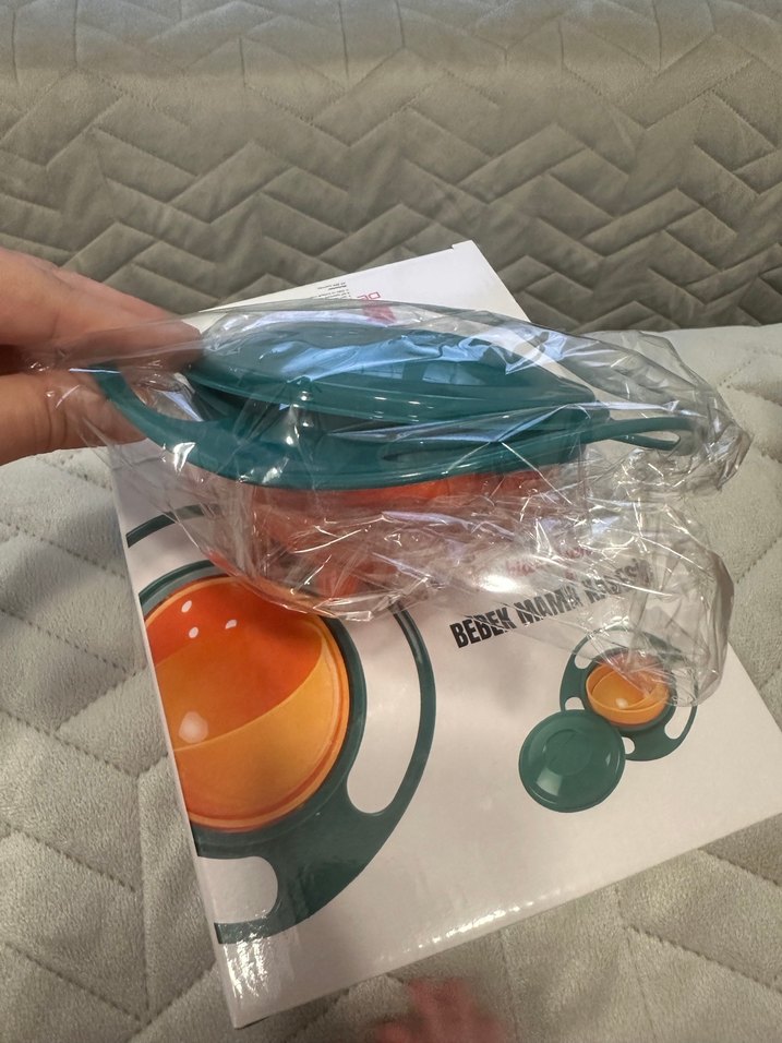 Dökülmeyen Bebek Mama Kasesi Kaymaz Tabanlı - Görsel 3