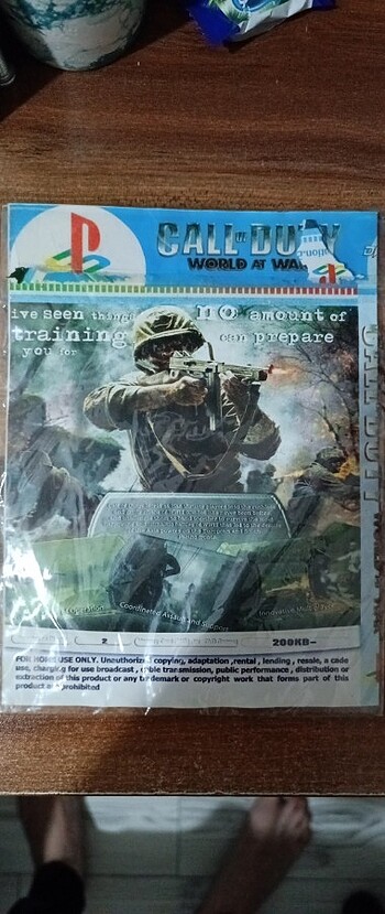 Diğer Call of Duty World At War Playstation 2 Oyun