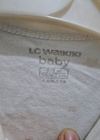 Bebek Kız Uzun Kollu Düğmeli Batik Body - Görsel 3