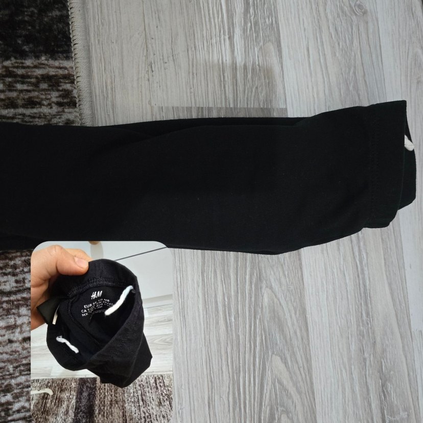 Erkek Siyah tayt - Görsel 3