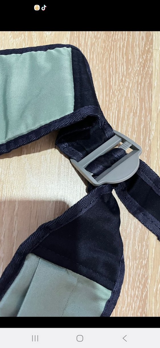 Gri Bebek Kanguru Sling - Görsel 5