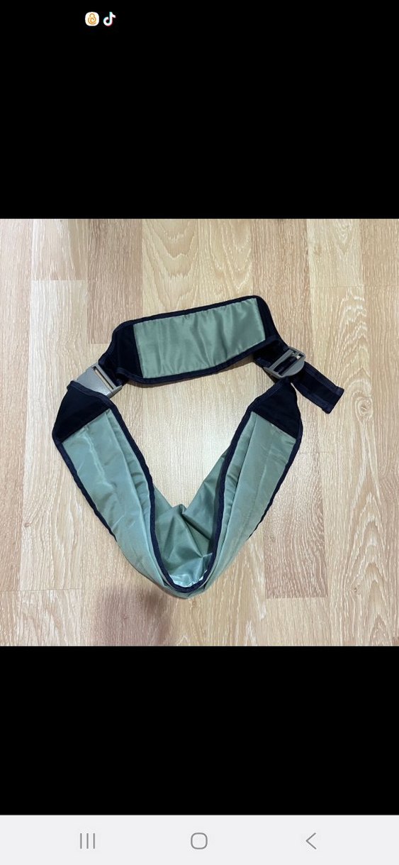 Gri Bebek Kanguru Sling - Görsel 3