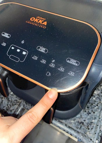 Okka Grandio Duo Çift Demlikli Türk Kahvesi Makinesi - Görsel 2