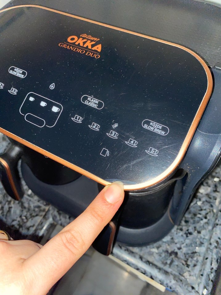 Okka Grandio Duo Çift Demlikli Türk Kahvesi Makinesi - Görsel 2