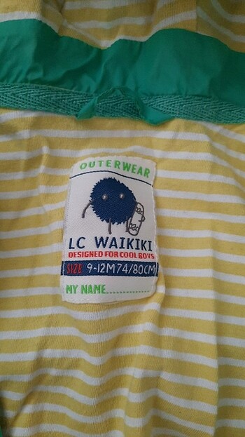 LC Waikiki Bebek yağmurluk