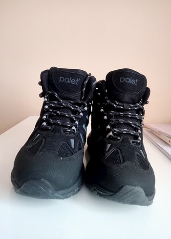 Palet Siyah Erkek Bağcıklı Spor Bot - Görsel 2