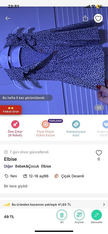 Bebek Elbise - Slopet
