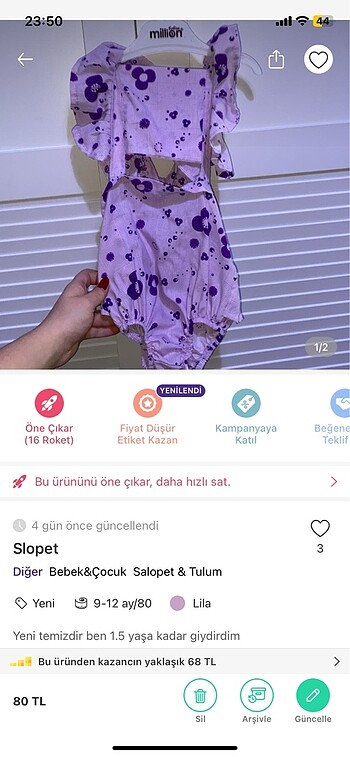 Diğer Bebek Elbise - Slopet