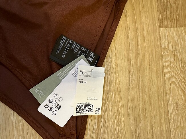 44 Beden kahverengi Renk Bikini altı h&m