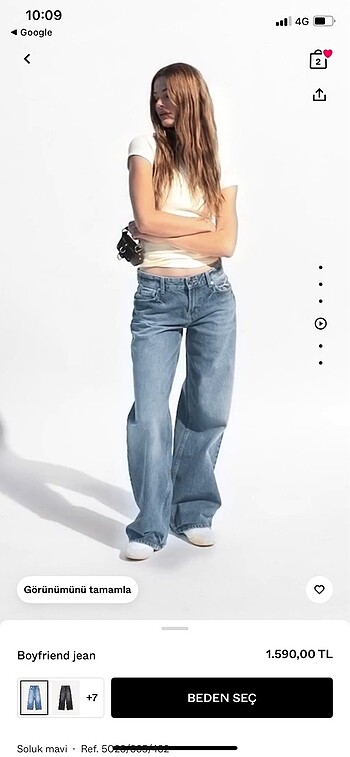Bershka baggy jean