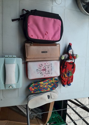 Fermuarlı Pembe Mini Çanta