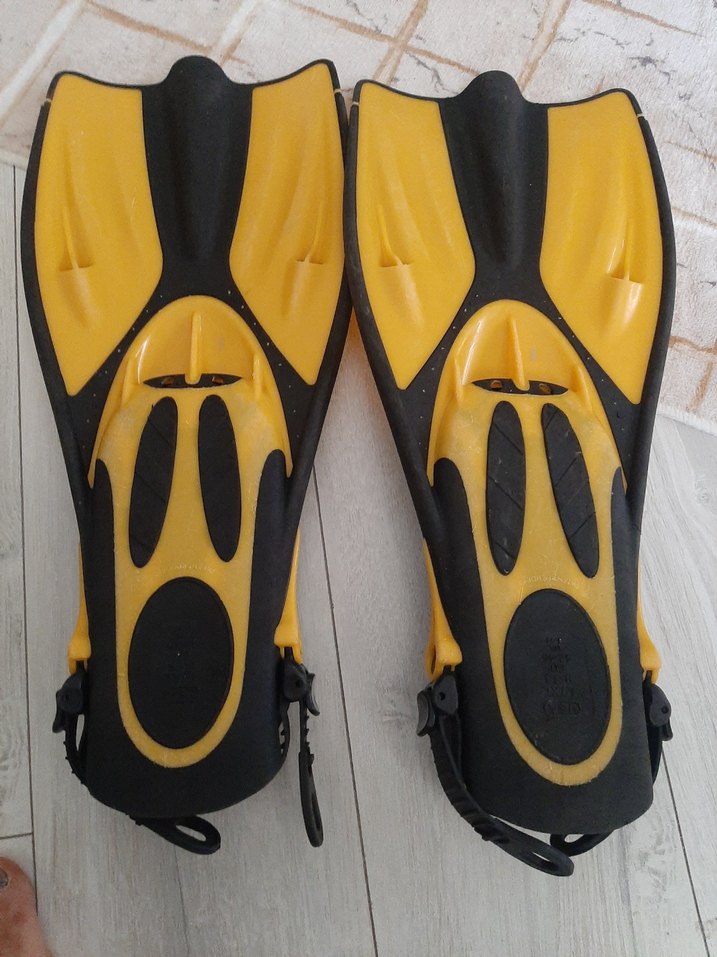 Sarı Erkek Biker Su Ayakkabısı Velcro - Görsel 2