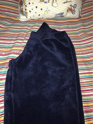 Lacivert sıcak tutan pijama altı