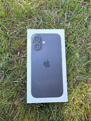 Sıfır iPhone 16 128 GB Siyah ? Açılmamış Kutu ? 2 Yıl Garantili