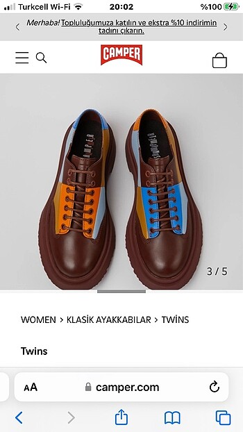 Camper deri twins