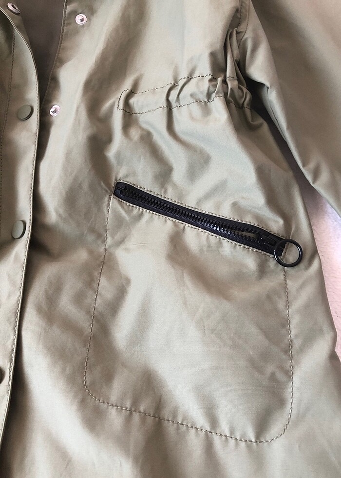 Zara Kız Çocuk Yağmurluk - Görsel 4