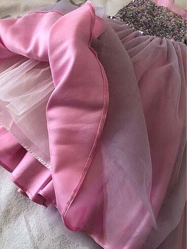 8 Yaş Beden Barbie Kız Çocuk Abiye Elbise