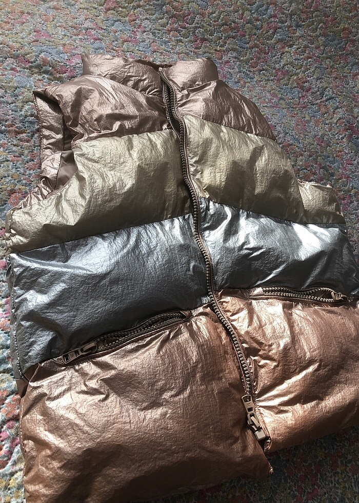 Zara Parlak Yelek - Görsel 3