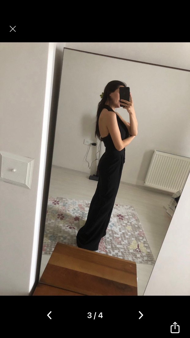 Boyundan bağlamalı tulum - Görsel 2