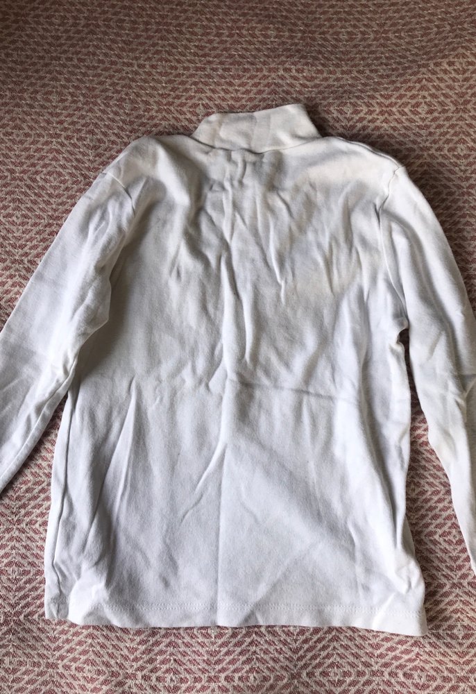 Beyaz Uzun Kollu Çocuk badi - Görsel 3