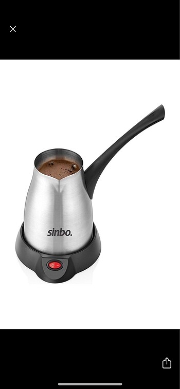 Sinbo kahve makinesi