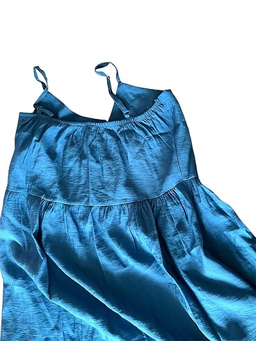l Beden mavi Renk H&M elbise