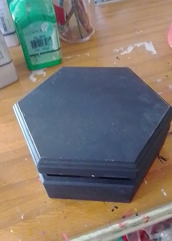 Renkli Altıgen Plastik Oyun Kutusu - Görsel 3