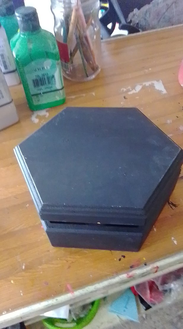 Renkli Altıgen Plastik Oyun Kutusu - Görsel 3