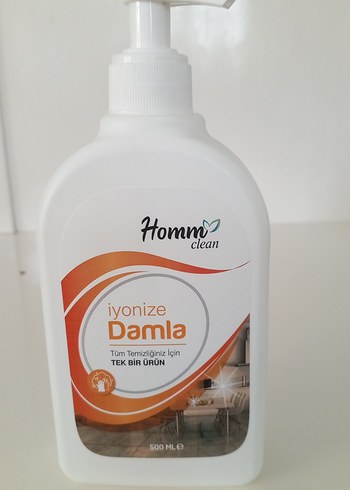 Homm Clean İyonize Damla Şampuan 500 ml