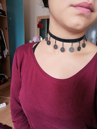 siyah kolye 
