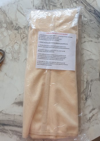 Diğer Bej Mini Korse, Sıkı Oturan, Beden 38