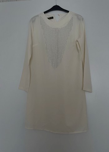 Kadın Lacivert Uzun Klasik Kesim tunik - Görsel 7