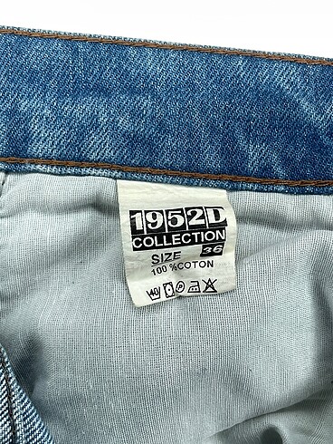 36 Beden mavi Renk PreLoved Jean / Kot %70 İndirimli.