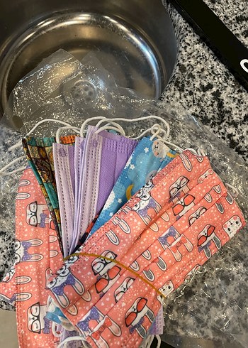 22 adet çocuk maskesi - Görsel 4