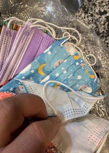 22 adet çocuk maskesi - Görsel 2