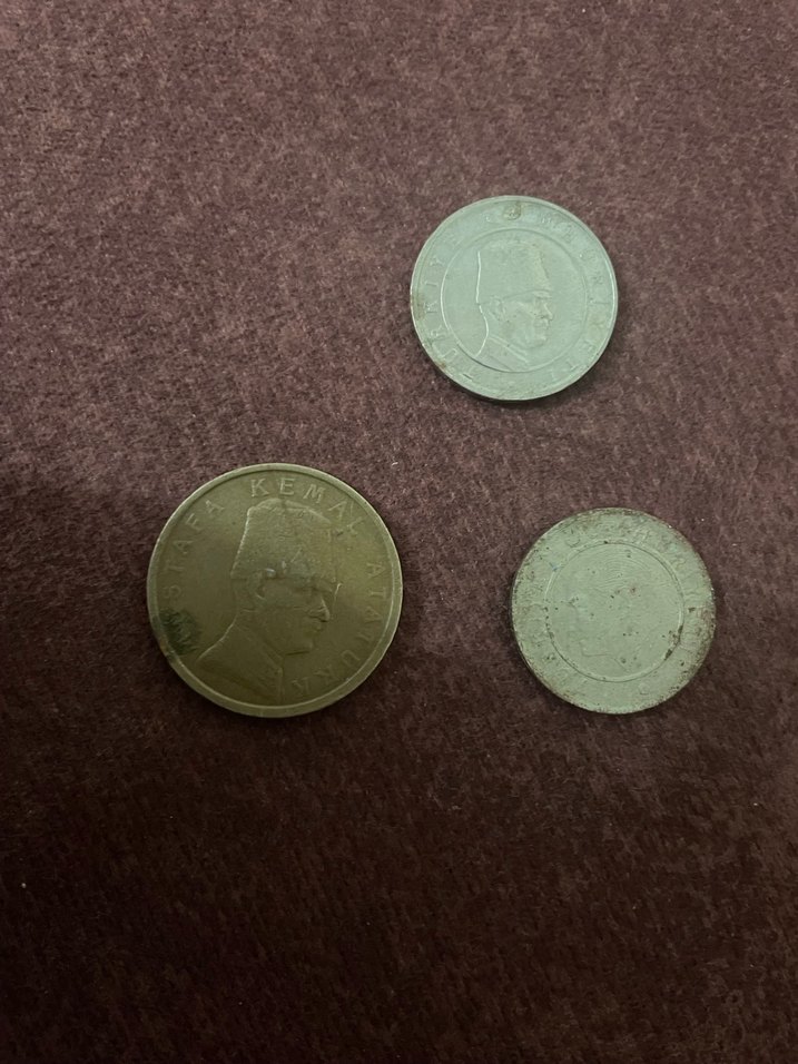 Vintage Türk Lirası Madeni Paralar - Görsel 2