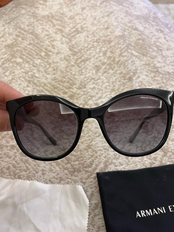 Armani Exchange Siyah Şeffaf Kadın Güneş Gözlüğü - Görsel 2