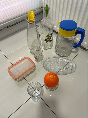Cam mutfak ürünleri