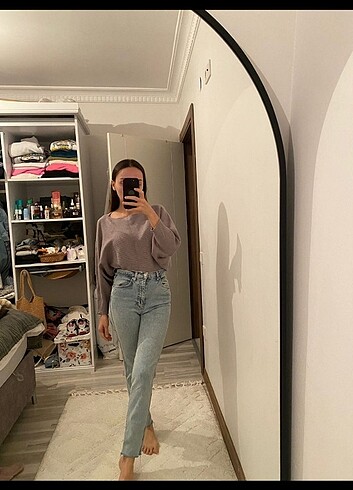 36 Beden mavi Renk Pull and bear