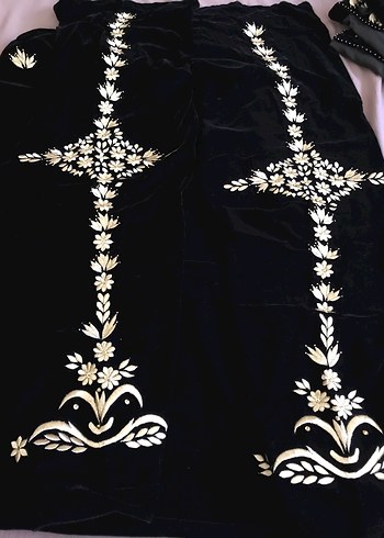 Üçlü kadife takım - Görsel 6