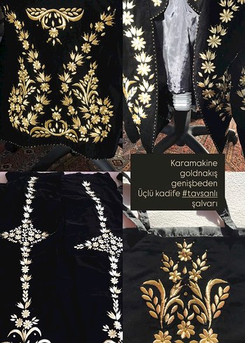 Üçlü kadife takım - Görsel 2